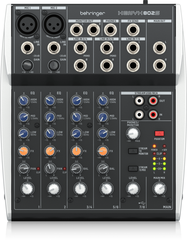 Consola Análoga Behringer Xenyx 802S
