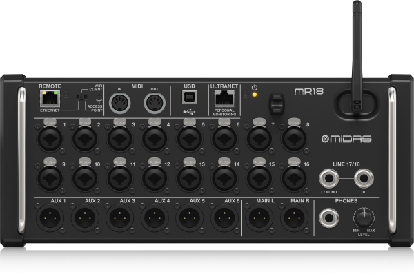 Consola Digital Midas MR18