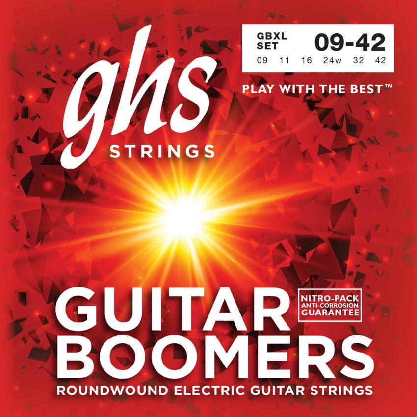 Cuerdas Guitarra Eléctrica GHS 09-42 Guitar Boomers